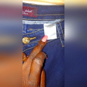 Women's plus size baby phat Jean shorts